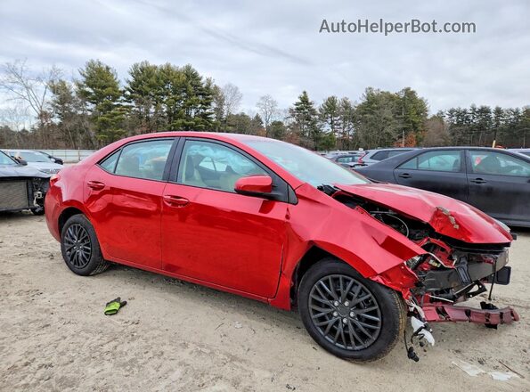 2T1BURHE8KC184081 2019 TOYOTA LL Red 