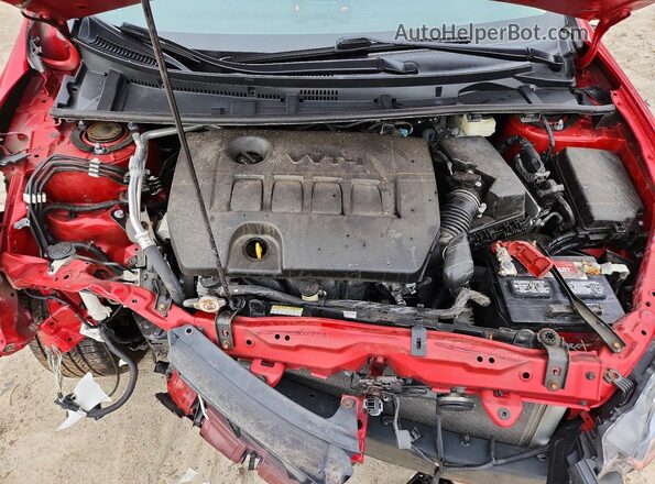 2T1BURHE8KC184081 2019 TOYOTA LL Red 