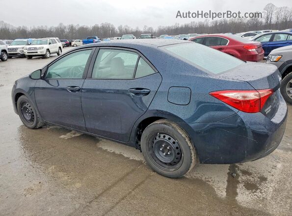 2T1BURHEXKC230641 2019 TOYOTA LL Blue Задня ліва чверть