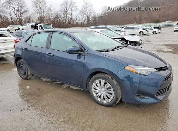 2T1BURHEXKC230641 2019 TOYOTA LL Blue Передня права чверть