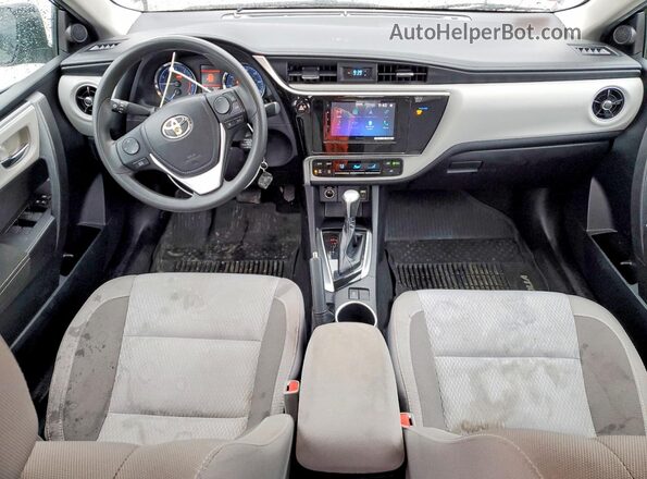 2T1BURHEXKC230641 2019 TOYOTA LL Blue Вид панелі приладів