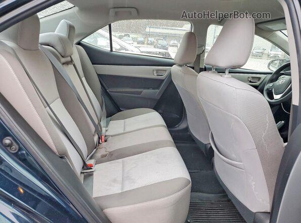 2T1BURHEXKC230641 2019 TOYOTA LL Blue Вид задніх сидінь