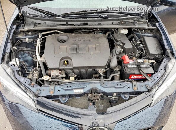 2T1BURHEXKC230641 2019 TOYOTA LL Blue Вид задньої частини салону