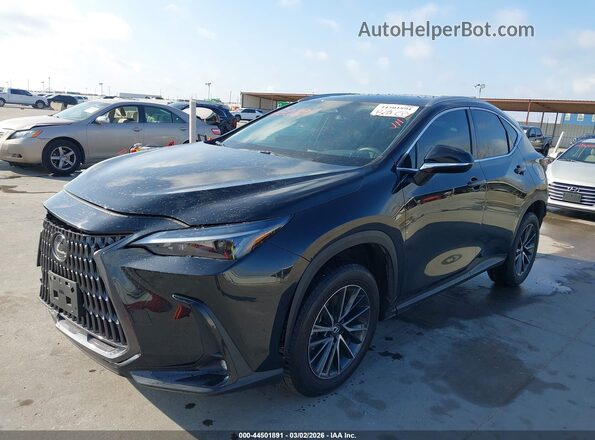 2T2ADCAZ8RC011849 2024 LEXUS NX 250 Black Առջևի ձախ երեք քառորդ տեսարան