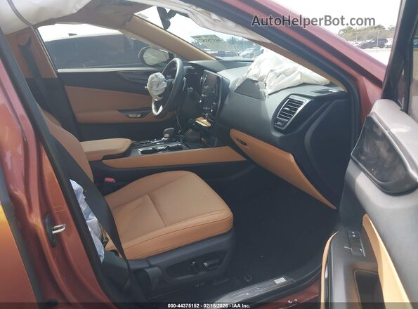 2T2AGCEZ2TC101135 2026 LEXUS NX Brown წინა სალონის ხედი