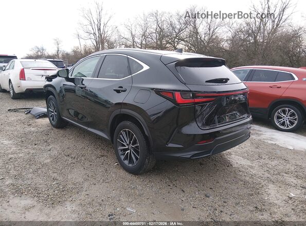 2T2AGCEZ7SC074206 2025 LEXUS NX 350 Black Rear left