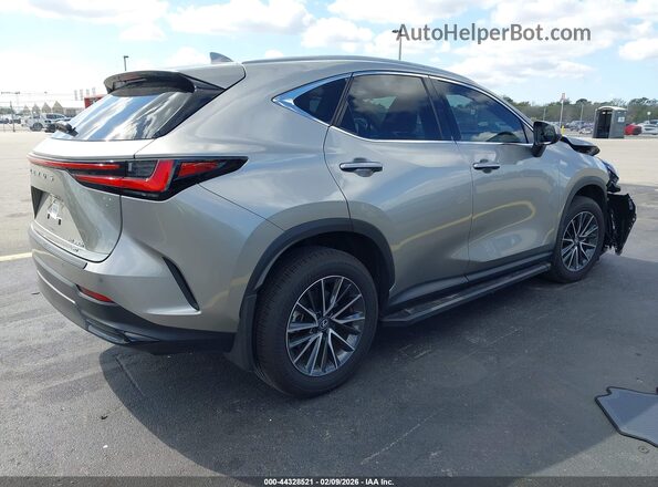 2T2AKCEZ6SC047397 2025 LEXUS NX 350H Silver უკანა მარჯვენა