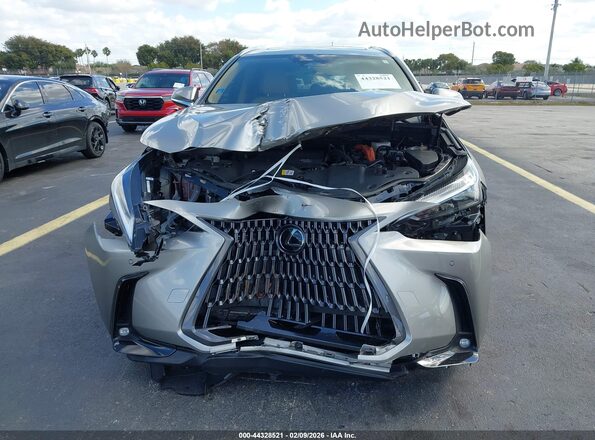 2T2AKCEZ6SC047397 2025 LEXUS NX 350H Silver წინა ხედი