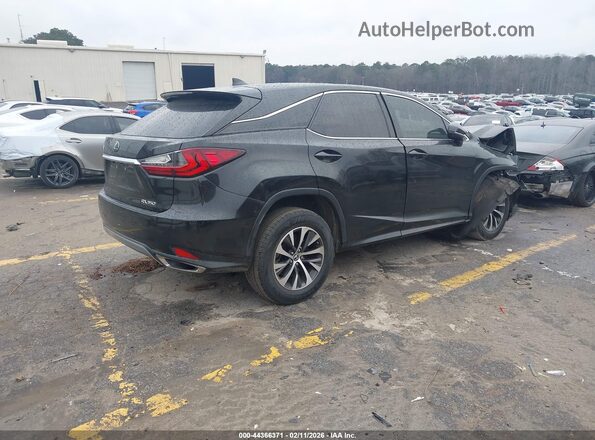 2T2AZMAA4LC167847 2020 LEXUS RX 350 Black Задня права чверть
