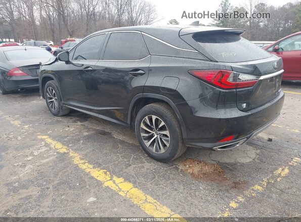 2T2AZMAA4LC167847 2020 LEXUS RX 350 Black Задня ліва чверть
