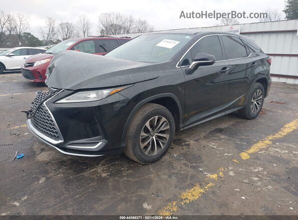 2T2AZMAA4LC167847 2020 LEXUS RX 350 Black Передня ліва чверть