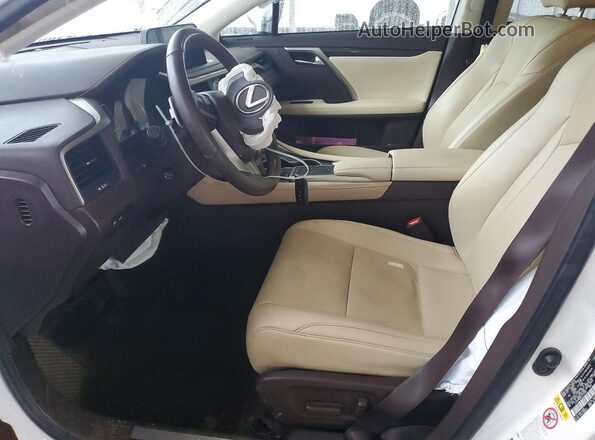 2T2AZMDA6LC212587 2020 LEXUS RX White წინა სალონის ხედი
