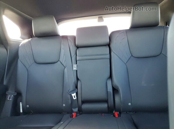 2T2BAMBA0PC013698 2023 LEXUS RX Gray უკანა სავარძლების ხედი