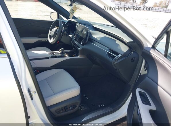 2T2BAMBA3TC070987 2026 LEXUS RX 350 White Widok wnętrza z przodu
