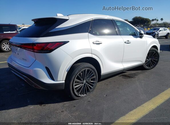 2T2BAMBA5TC071378 2026 LEXUS RX 350 White Հետևի աջ