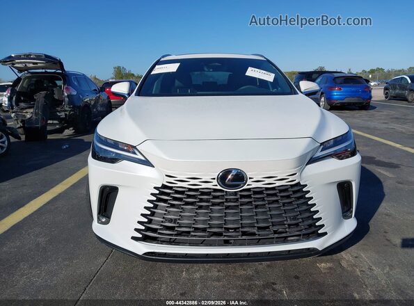 2T2BAMBA5TC071378 2026 LEXUS RX 350 White Սարքավորումների վահանակի տեսք