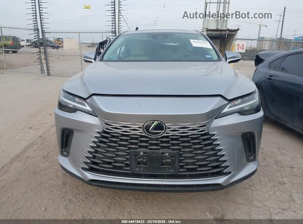 2T2BAMBA9RC031913 2024 LEXUS RX 350 Silver Вид щитка приладів
