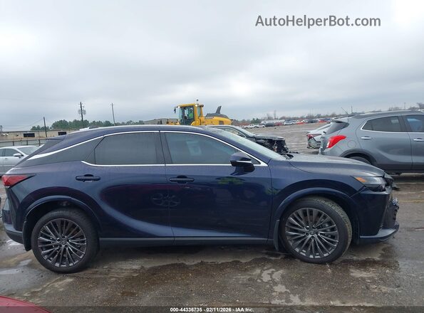2T2BAMBAXTC069805 2026 LEXUS RX 350 Blue Widok wnętrza z tyłu