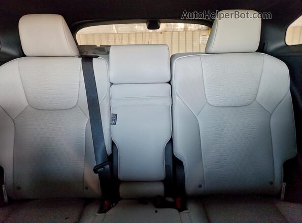 2T2BAMCA0RC048923 2024 LEXUS RX Gray Rear seats view