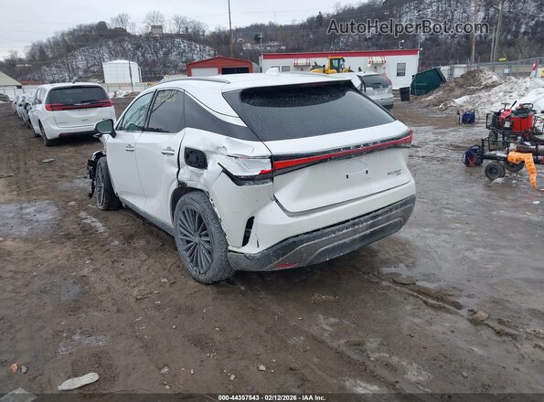 2T2BAMCA0SC104283 2025 LEXUS RX 350 Белый Задняя левая четверть