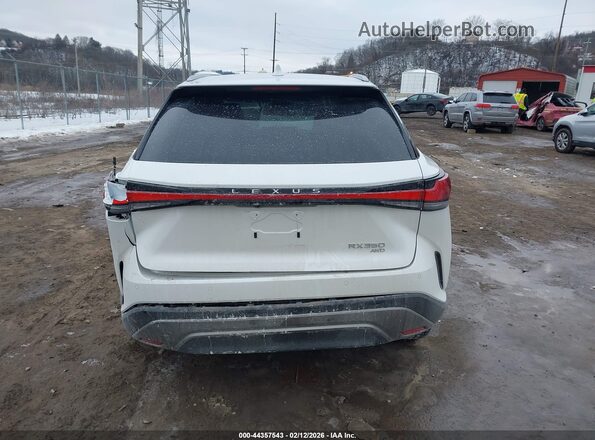 2T2BAMCA0SC104283 2025 LEXUS RX 350 Белый 