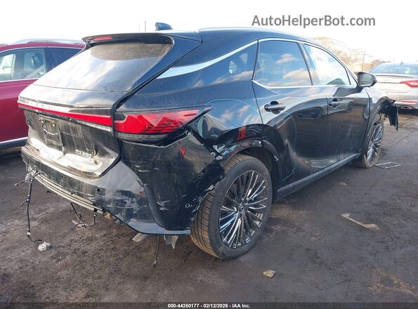 2T2BAMCA1RC072356 2024 LEXUS RX 350 Black Задня права чверть