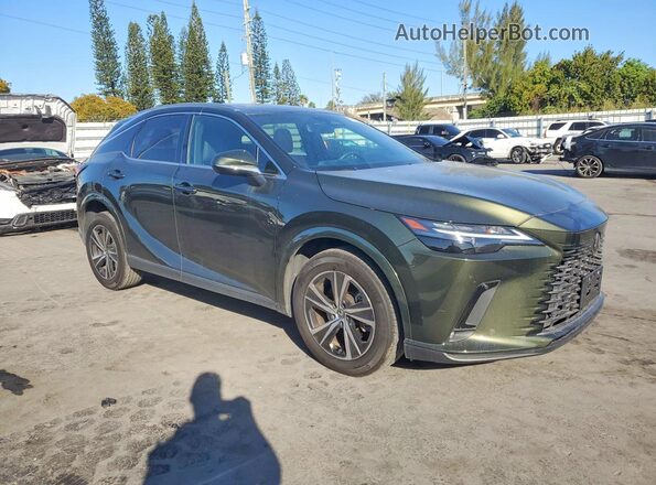 2T2BAMCA2RC067361 2024 LEXUS RX Green Передня права чверть