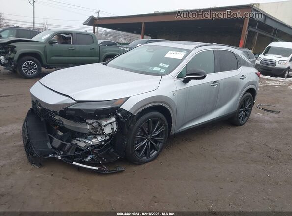 2T2BAMCA3RC049791 2024 LEXUS RX 350 Silver წინა მარცხენა ხედი სამი მეოთხედიდან