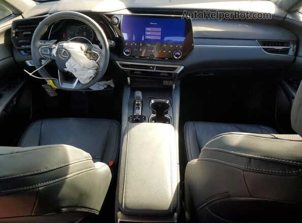 2T2BAMCA4PC012567 2023 LEXUS RX Silver Вид щитка приладів