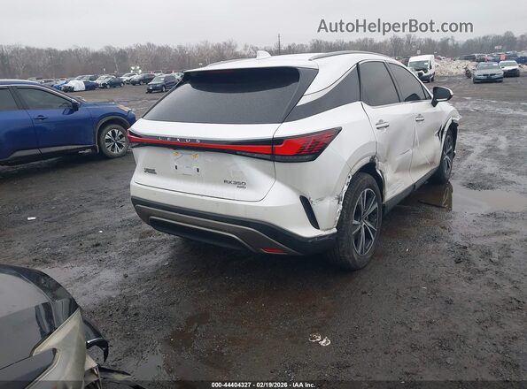 2T2BAMCA4RC069502 2024 LEXUS RX 350 White უკანა მარჯვენა