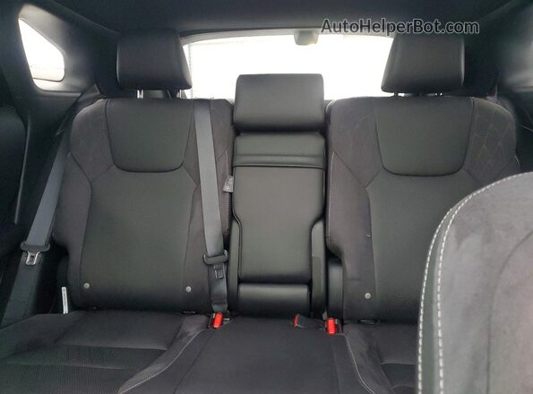 2T2BAMCA5RC049422 2024 LEXUS RX Black Widok tylnych siedzeń