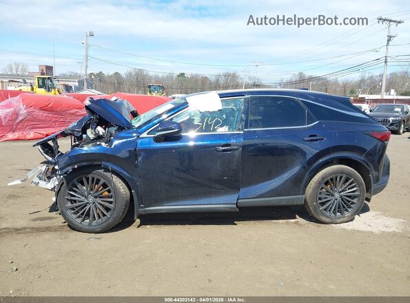 2T2BAMCA6RC087550 2024 LEXUS RX 350 Dark Blue Սալոնի հետևի տեսք