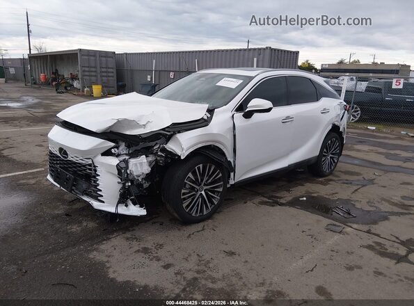 2T2BAMCA6TC126807 2026 LEXUS RX 350 White Vista tres cuartos delantera izquierda