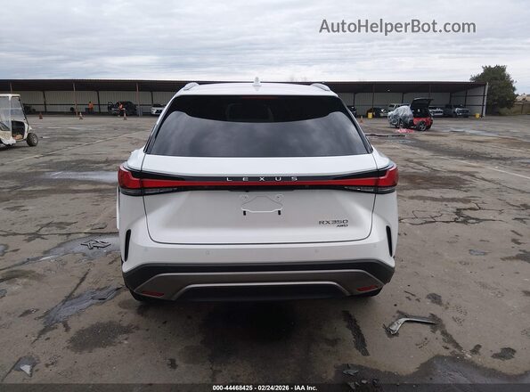 2T2BAMCA6TC126807 2026 LEXUS RX 350 White 