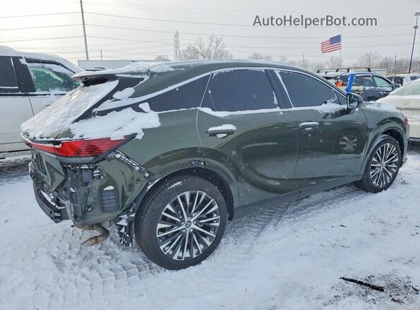 2T2BAMCA9SC112561 2025 LEXUS RX Green უკანა მარჯვენა
