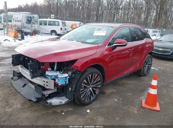 2T2BAMCAXRC040389 2024 LEXUS RX 350 Красный Передняя левая четверть