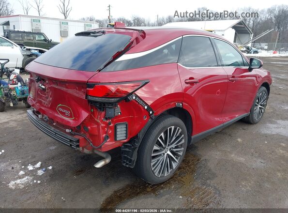 2T2BAMCAXRC040389 2024 LEXUS RX 350 Красный Задняя правая четверть