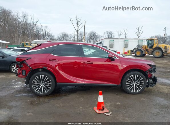 2T2BAMCAXRC040389 2024 LEXUS RX 350 Красный Панорамный вид салона 360°