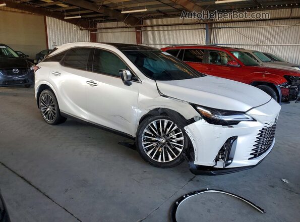 2T2BBMCA0SC073744 2025 LEXUS RX Белый Передняя правая четверть