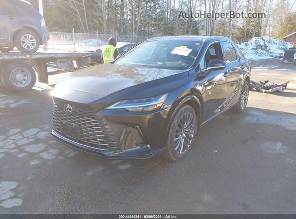 2T2BBMCA2SC091324 2025 LEXUS RX 350H Black Front left