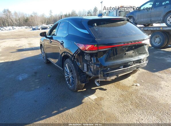 2T2BBMCA2SC091324 2025 LEXUS RX 350H Black Rear left
