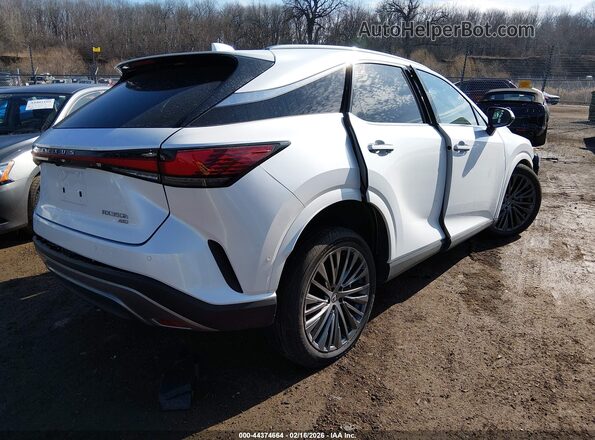 2T2BBMCA3RC053840 2024 LEXUS RX 350H Белый Задняя правая четверть