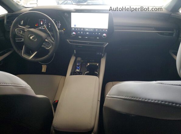 2T2BBMCA3RC059332 2024 LEXUS RX White Вид панелі приладів