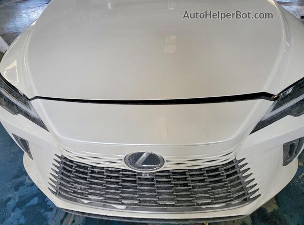 2T2BBMCA3RC059332 2024 LEXUS RX White Вид задньої частини салону
