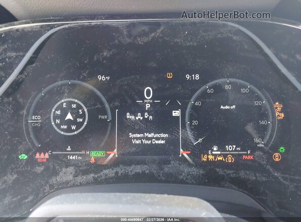2T2BBMCA3TC117012 2026 LEXUS RX 350H Black Widok tylnych siedzeń