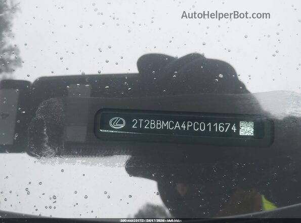 2T2BBMCA4PC011674 2023 LEXUS RX 350H Белый Вид подкапотного пространства