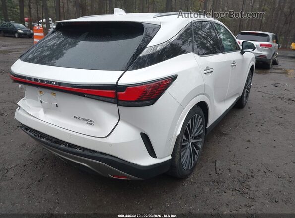 2T2BBMCA4PC011674 2023 LEXUS RX 350H Белый Задняя правая четверть