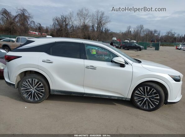 2T2BBMCA4SC100640 2025 LEXUS RX 350H White Սալոնի հետևի տեսք
