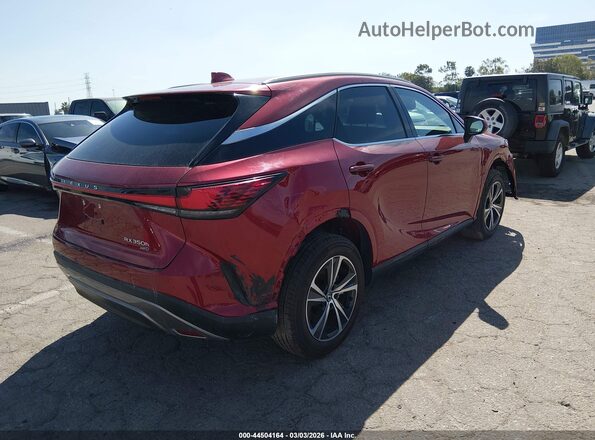 2T2BBMCA5RC042435 2024 LEXUS RX 350H Red Rear right