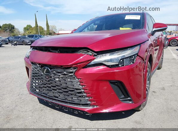 2T2BBMCA5RC042435 2024 LEXUS RX 350H Red Front view